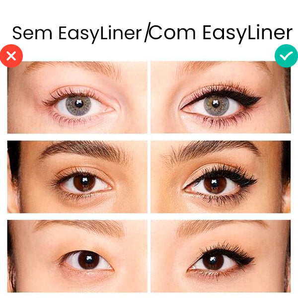 EasyLiner - Delineador de olhos com aplicador de forma